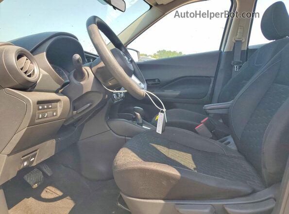 3N1CP5BV6ML485447 2021 NISSAN KICKS White Вид салону спереду