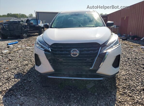 3N1CP5BV6ML485447 2021 NISSAN KICKS White Вид спереду