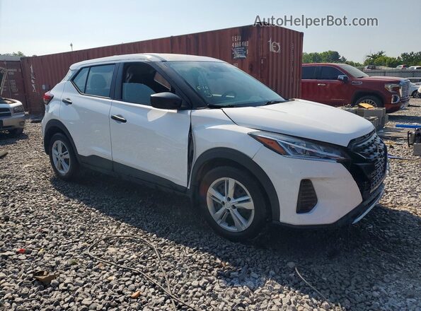 3N1CP5BV6ML485447 2021 NISSAN KICKS White Передня права чверть