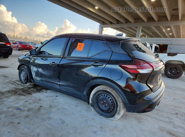3N1CP5BV6ML485786 2021 NISSAN KICKS Black Հետևի ձախ