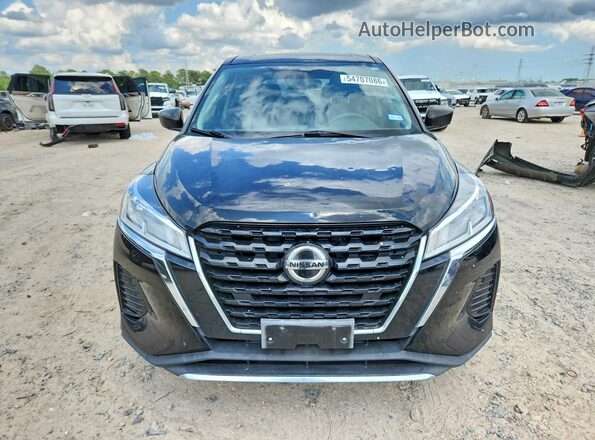 3N1CP5BV6ML528992 2021 NISSAN KICKS Black Widok z przodu