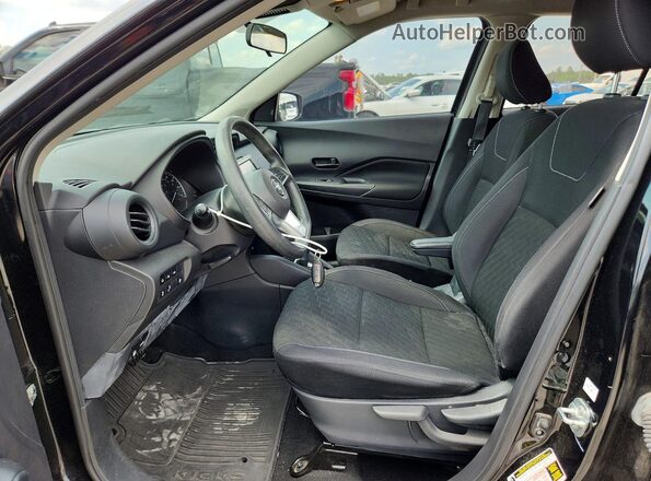 3N1CP5BV6ML528992 2021 NISSAN KICKS Black Widok wnętrza z przodu