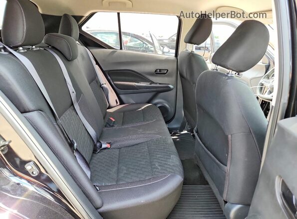3N1CP5BV6ML528992 2021 NISSAN KICKS Black Widok tylnych siedzeń