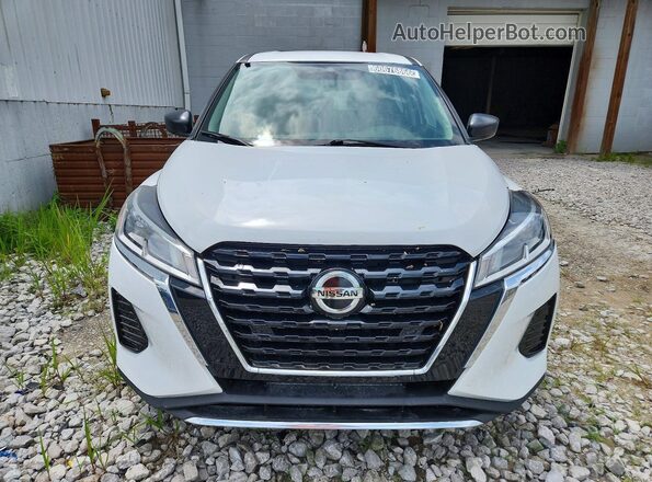 3N1CP5BV6ML549695 2021 NISSAN KICKS White Widok z przodu