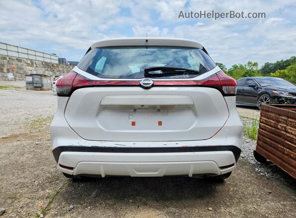 3N1CP5BV6ML549695 2021 NISSAN KICKS White Widok z tyłu