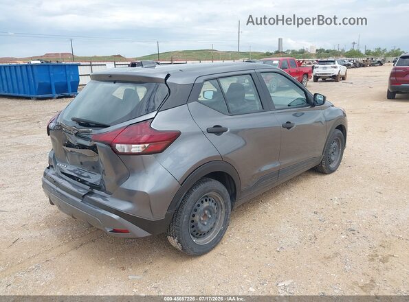 3N1CP5BV6RL558467 2024 NISSAN KICKS Gray Trasero derecho
