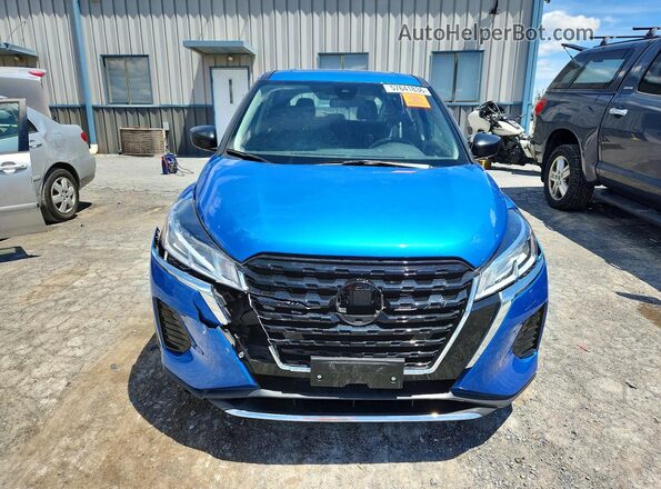 3N1CP5BV6RL579979 2024 NISSAN KICKS Blue Вид спереду