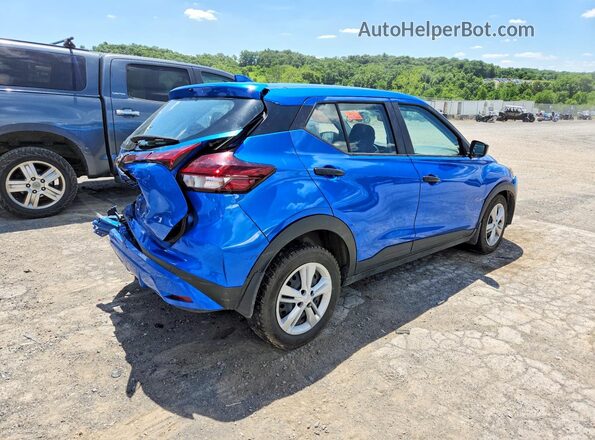 3N1CP5BV6RL579979 2024 NISSAN KICKS Blue Задня права чверть