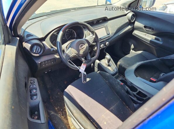3N1CP5BV6RL579979 2024 NISSAN KICKS Blue Вид панелі приладів