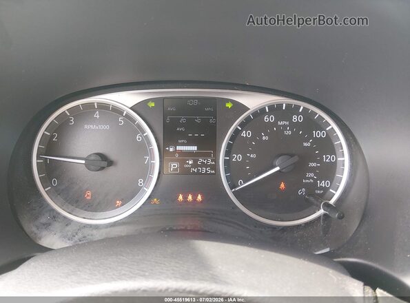 3N1CP5BV6RL594403 2024 NISSAN KICKS White უკანა სავარძლების ხედი