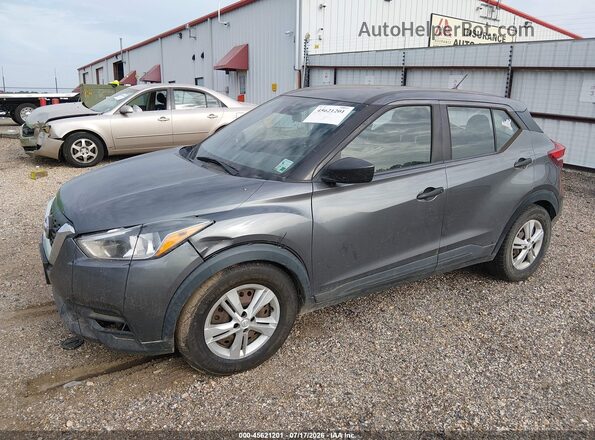 3N1CP5BV7LL477047 2020 NISSAN KICKS Gray წინა მარცხენა ხედი სამი მეოთხედიდან