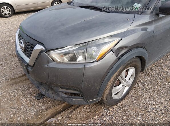 3N1CP5BV7LL477047 2020 NISSAN KICKS Gray წინა ხედი