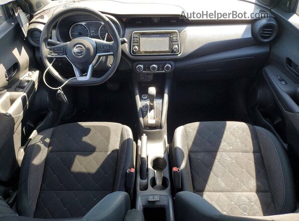 3N1CP5BV7LL489571 2020 NISSAN KICKS Charcoal Widok deski rozdzielczej