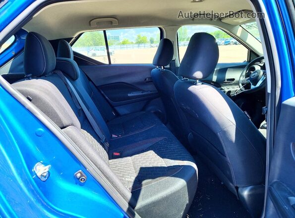 3N1CP5BV7ML482282 2021 NISSAN KICKS Blue Vista interior trasera