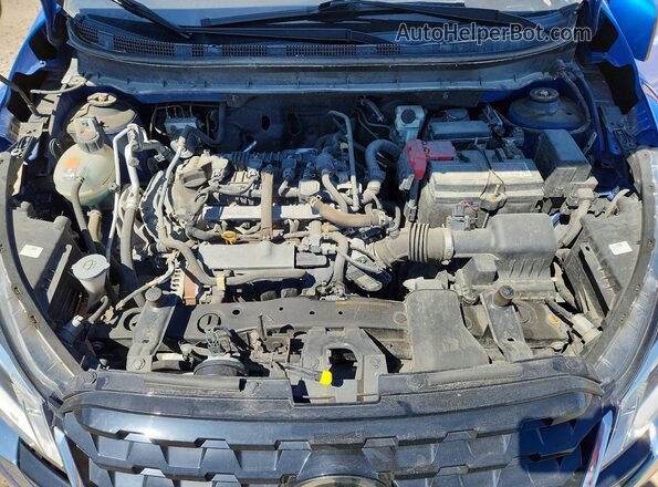 3N1CP5BV7ML482282 2021 NISSAN KICKS Blue Vista del compartimento del motor