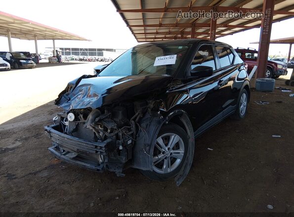 3N1CP5BV7ML484727 2021 NISSAN KICKS Black Front left