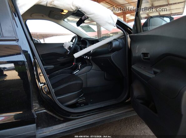 3N1CP5BV7ML484727 2021 NISSAN KICKS Black Front interior view