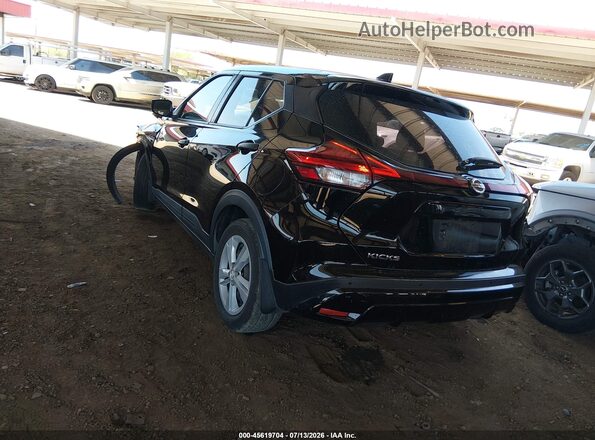 3N1CP5BV7ML484727 2021 NISSAN KICKS Black Rear left
