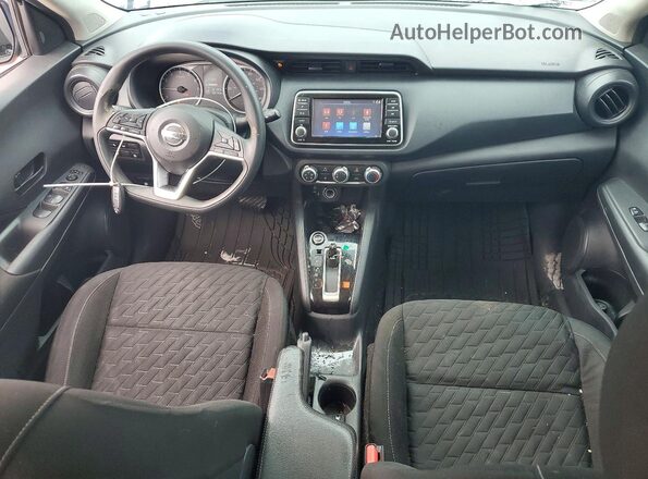 3N1CP5BV7ML485747 2021 NISSAN KICKS Blue Vista del salpicadero