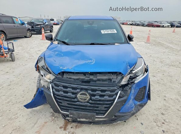 3N1CP5BV7ML485747 2021 NISSAN KICKS Blue Vista frontal