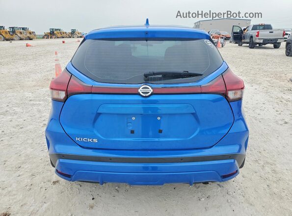3N1CP5BV7ML485747 2021 NISSAN KICKS Blue Vista trasera