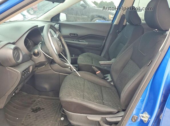 3N1CP5BV7ML485747 2021 NISSAN KICKS Blue Vista interior delantera