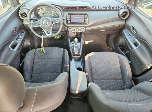 3N1CP5BV7ML486235 2021 NISSAN KICKS Black წინა პანელის ხედი
