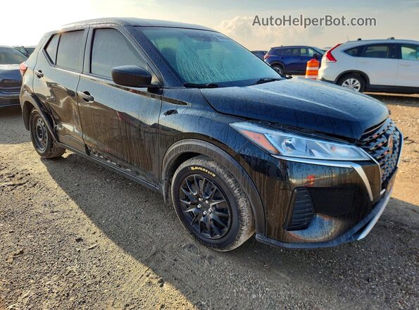 3N1CP5BV7ML486235 2021 NISSAN KICKS Black წინა მარჯვენა