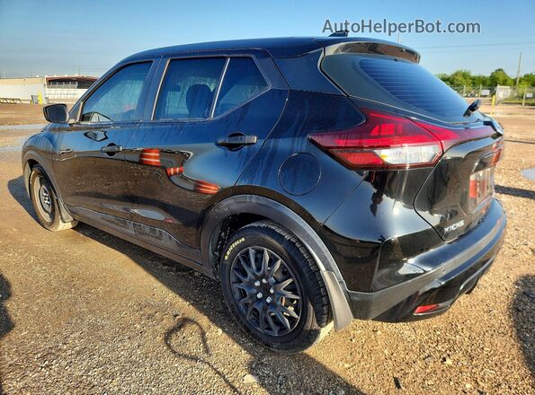 3N1CP5BV7ML486235 2021 NISSAN KICKS Black უკანა მარცხენა