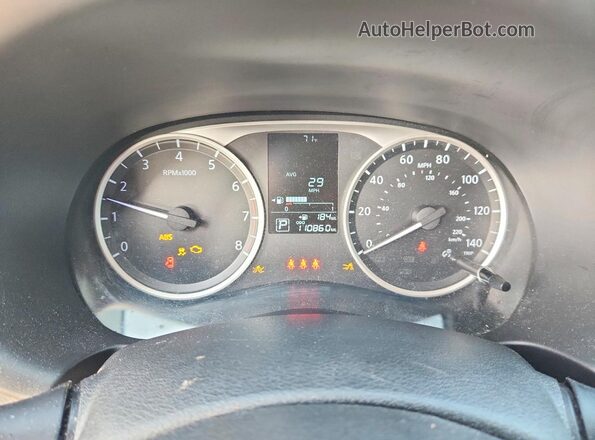 3N1CP5BV7ML486235 2021 NISSAN KICKS Black ხელსაწყოთა პანელის ხედი