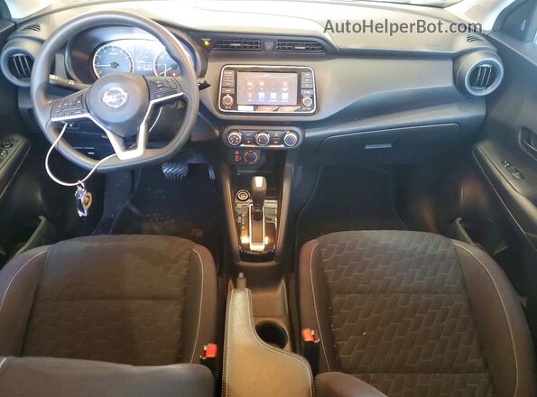 3N1CP5BV7ML520321 2021 NISSAN KICKS Black Dashboard view