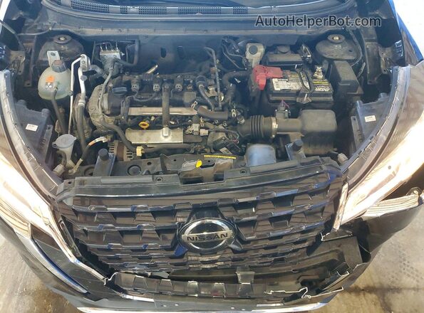 3N1CP5BV7ML520321 2021 NISSAN KICKS Black Rear interior view