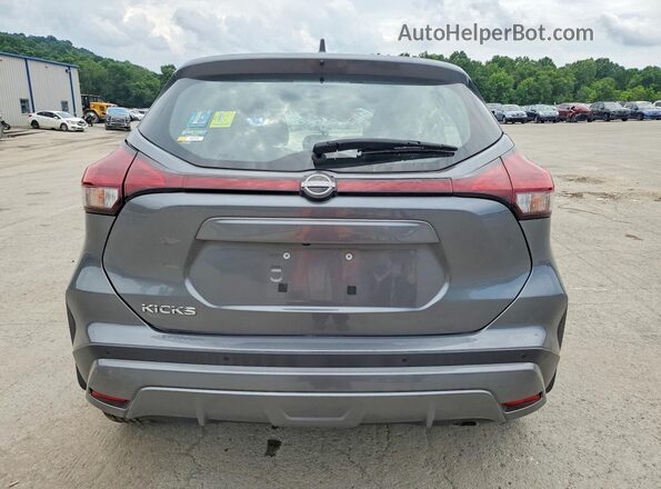 3N1CP5BV7RL516373 2024 NISSAN KICKS Gray Widok z tyłu