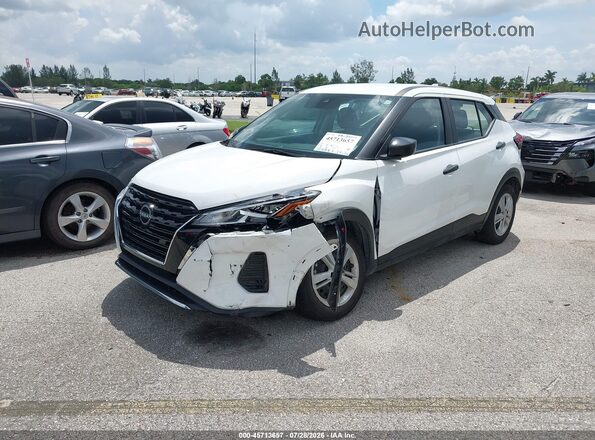 3N1CP5BV7RL523971 2024 NISSAN KICKS White Vista tres cuartos delantera izquierda