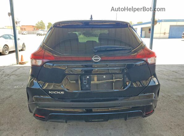 3N1CP5BV7RL527650 2024 NISSAN KICKS Black Widok z tyłu