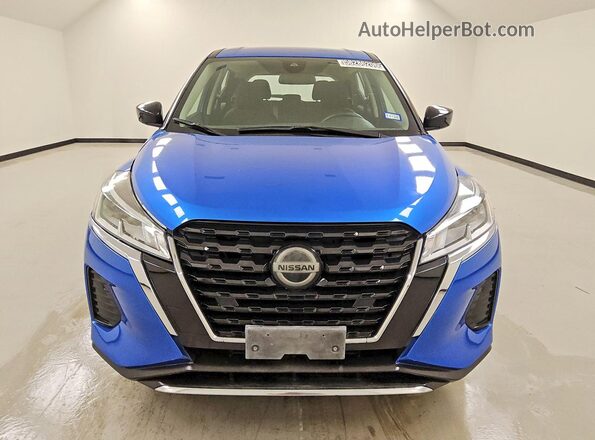 3N1CP5BV7RL594412 2024 NISSAN KICKS Blue Widok z przodu