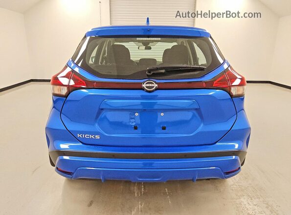 3N1CP5BV7RL594412 2024 NISSAN KICKS Blue Widok z tyłu