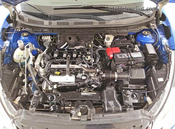 3N1CP5BV7RL594412 2024 NISSAN KICKS Blue Widok komory silnika