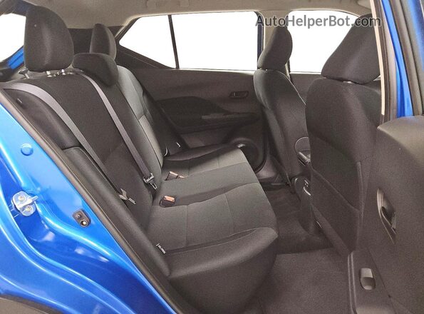 3N1CP5BV7RL594412 2024 NISSAN KICKS Blue Widok wnętrza z tyłu