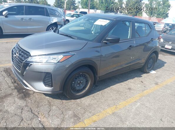 3N1CP5BV7SL477421 2025 NISSAN KICKS PLAY Gray Front left