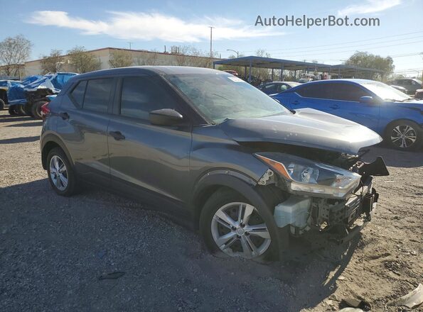 3N1CP5BV8LL494326 2020 NISSAN KICKS Серый Передняя правая четверть