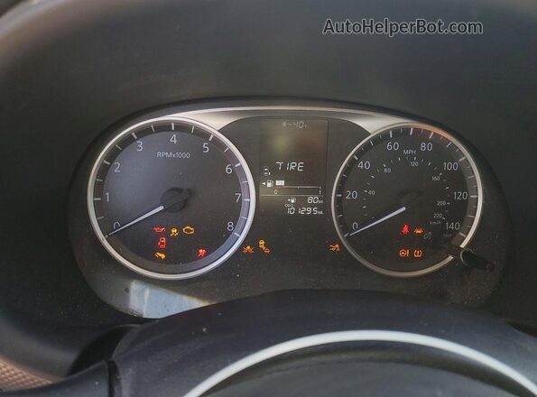 3N1CP5BV8LL494326 2020 NISSAN KICKS Серый Вид щитка приборов