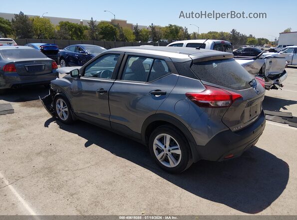 3N1CP5BV8LL508452 2020 NISSAN KICKS Gray Trasero izquierdo