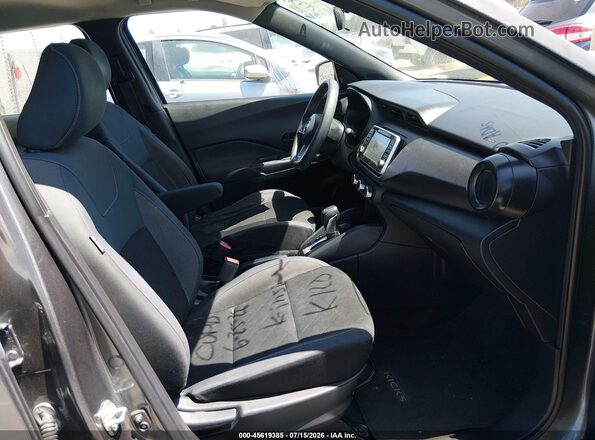 3N1CP5BV8LL508452 2020 NISSAN KICKS Gray Vista interior delantera