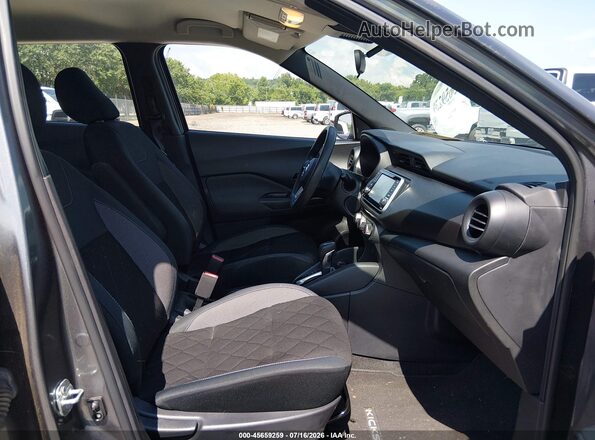 3N1CP5BV8LL518379 2020 NISSAN KICKS Серый Вид салона спереди