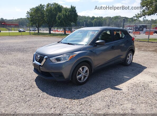 3N1CP5BV8LL518379 2020 NISSAN KICKS Серый Передняя левая четверть
