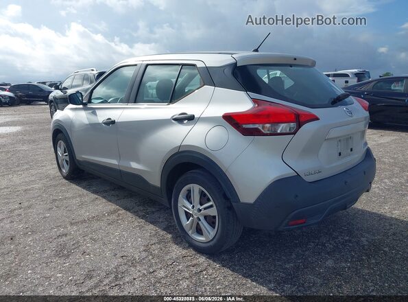 3N1CP5BV8LL543444 2020 NISSAN KICKS Серебряный Задняя левая четверть