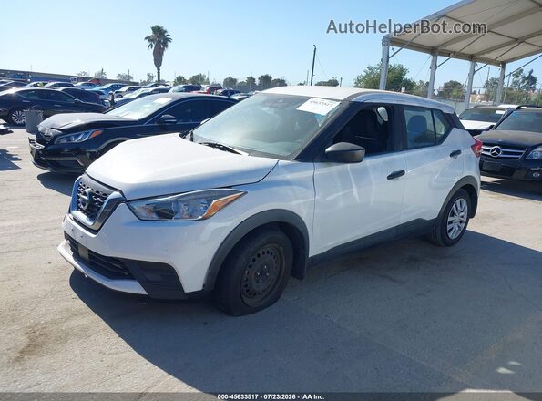 3N1CP5BV8LL547462 2020 NISSAN KICKS White წინა მარცხენა ხედი სამი მეოთხედიდან