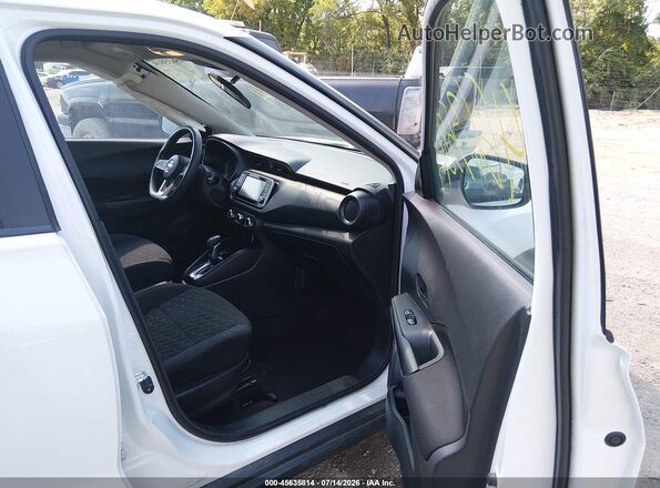 3N1CP5BV8ML475325 2021 NISSAN KICKS White Widok wnętrza z przodu