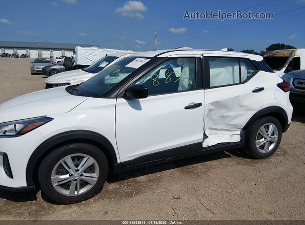 3N1CP5BV8ML475325 2021 NISSAN KICKS White Widok z przodu